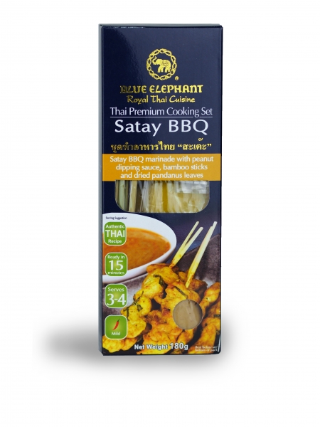 BLUE ELEPHANT Thai Satay BBQ Set für 3 Portionen 150g